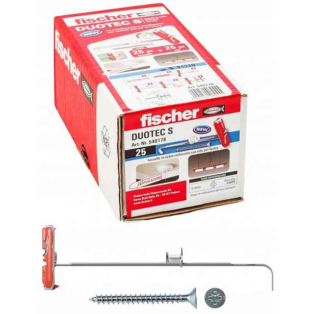 Fischer Duotec 10 S Upínací Kolík 25 Ks