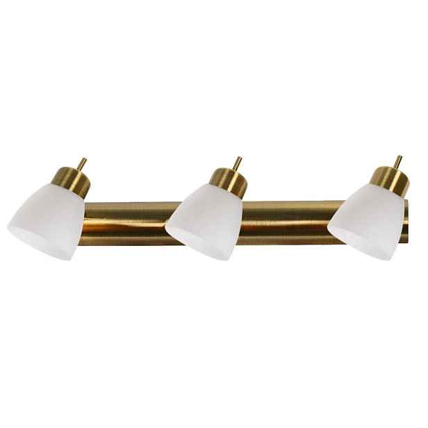 Stropní svítidlo Venice strip 3*40W G9 bílá patina