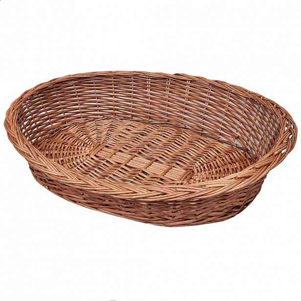 vidaXL Proutěný koš / pelech pro psa přírodní 90 cm