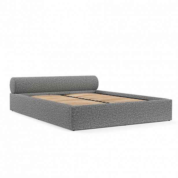 AltaBeds ČALOUNĚNÁ POSTEL SOLVO 160/200 cm Light Šedá