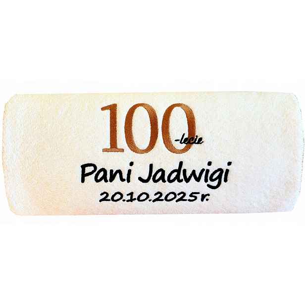 Dárek k 100. narozeninám pro babičku, dědečka, tetu, tatínka, sto let, Ručník