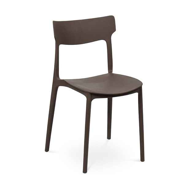 Hnědá plastová zahradní židle Biá – Bonami Essentials