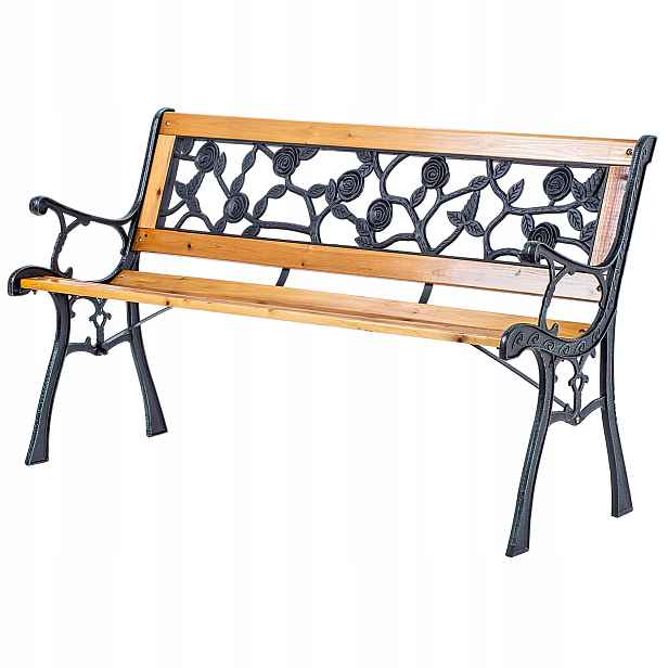 Lavička Na Hřbitov S Opěradlem K Hrobu Velká 127 cm