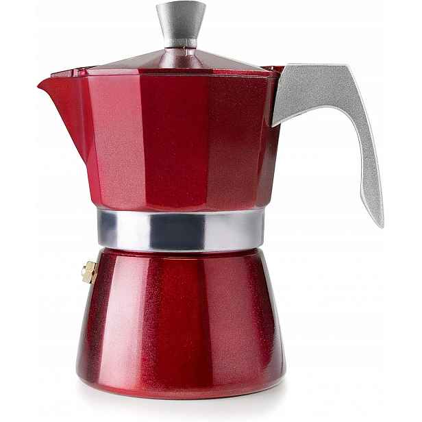 Moka konvice na 2 šálky 100 ml, hliníkový odlitek, pro indukční sporák