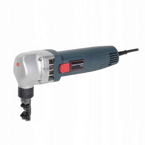 Nůžky na stříhání plechu elektrické 380W kufr příslušenství Tryton TNB380K