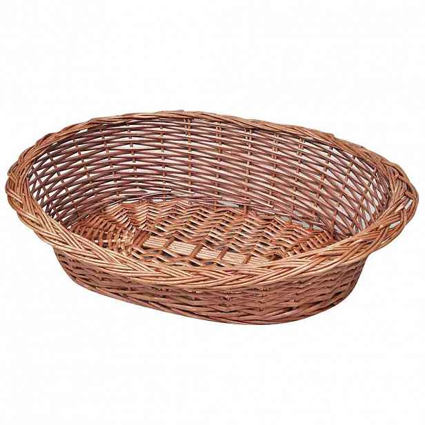 vidaXL Proutěný koš / pelech pro psa přírodní 69 cm