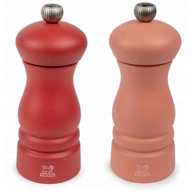 Duo Clermont Sada mlýnků 13 cm Brick Red & Flame Red červená Peugeot