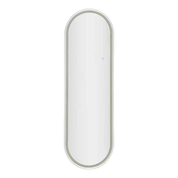 Nástěnné zrcadlo s osvětlením 50x160 cm Oval – Mauro Ferretti