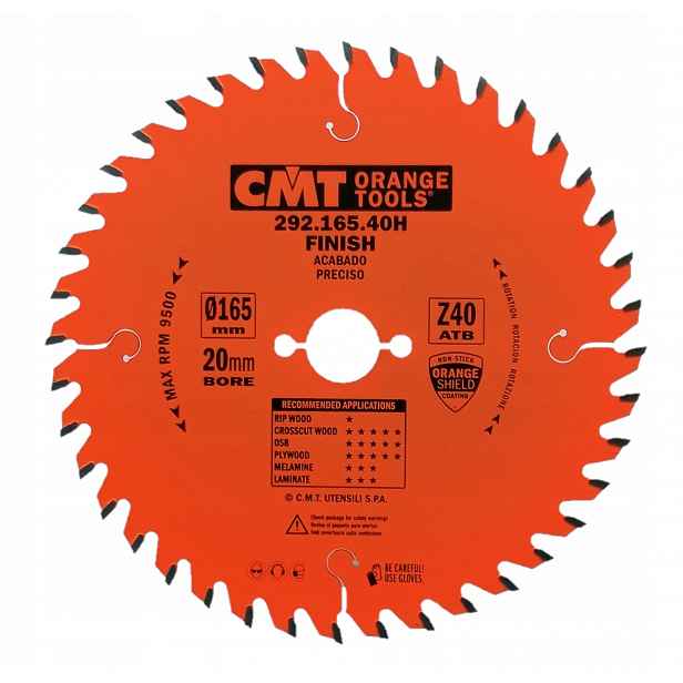 Řezací kotouč Cmt 292.165.40H 165 mm