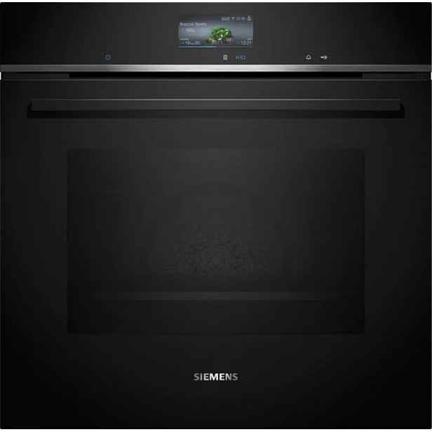 Siemens iQ700 vestavná pečicí trouba 60 x 60 cm černá HB776G1B1