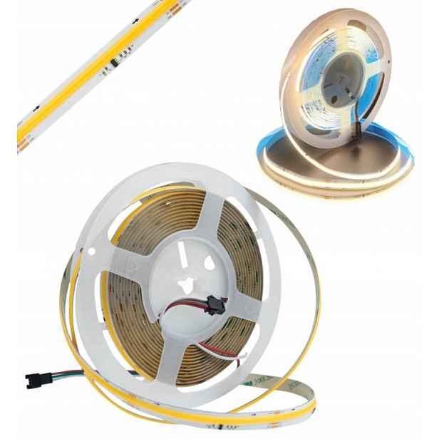 Led pásek Cob Digital Digitální 24V 360/m 13W/m Neutrální 1170lm/m 5m