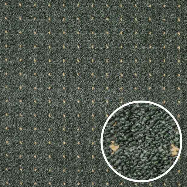 Metrážový koberec Udinese zelený - neúčtujeme odřezky z role, na míru, šíře 4m, zelená, filc, chodba / předsíň, Condor Carpets