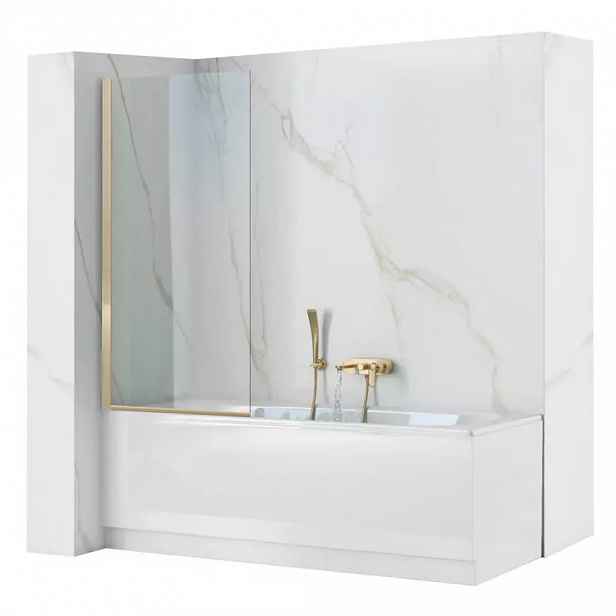 Vanová zástěna Elegant Gold 80x140