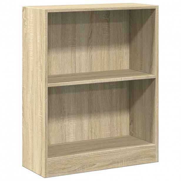 vidaXL Knihovna sonoma dub 60 x 24 x 76 cm kompozitní dřevo