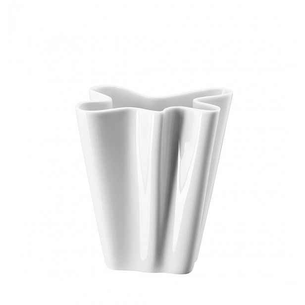 Rosenthal porcelánová váza Flux, bílá, 14 cm
