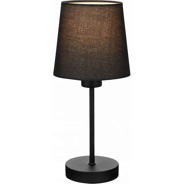 Noční lampa s kabelovým spínačem, látkové stínítko, max. 25 W