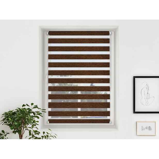 FEXI Roleta Den a noc, Nature slim třešeň, A 056, 150x30 cm