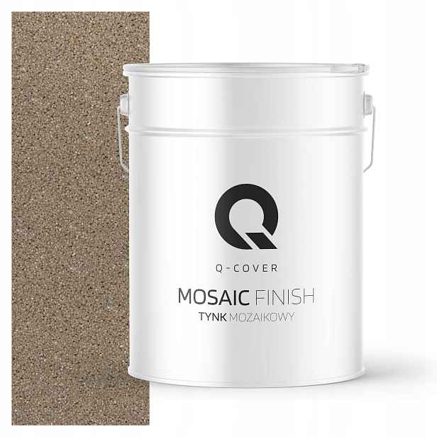 Mozaiková Omítka Mozaika 12,5 Kg Hnědá Světlá M91 Ozdobná Fasáda Premium