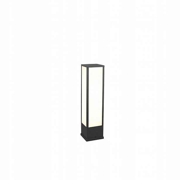 Lampa Sloupek Zahrada Led hliníková IP54 1700 Lumenů Šedá Athie Trio
