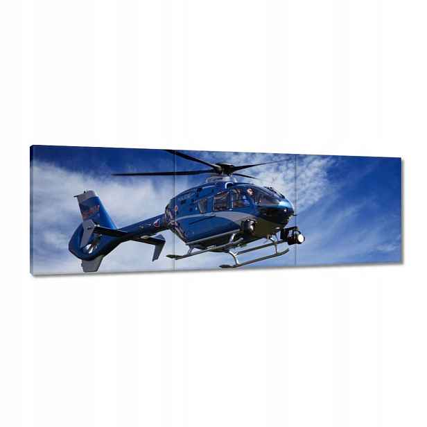 Obrazy 120x40 Policejní vrtulník