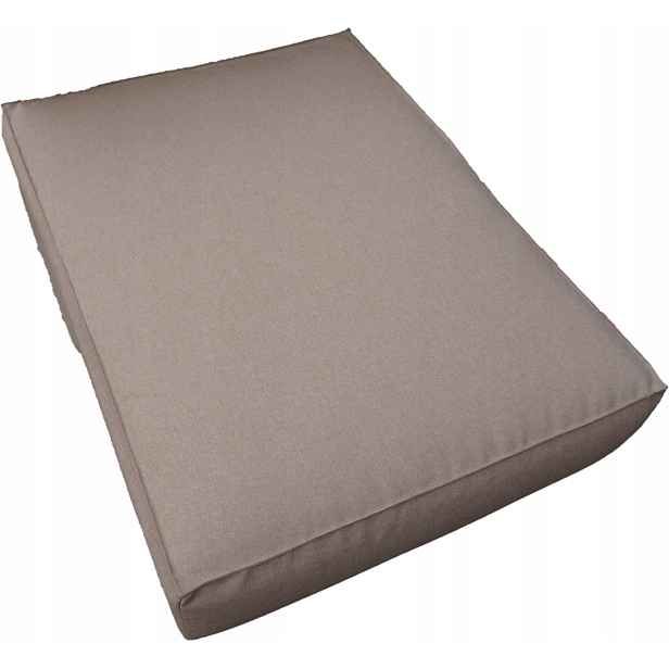 Polštář na polovinu Paletu sedák 80 x 60 Cappuccino