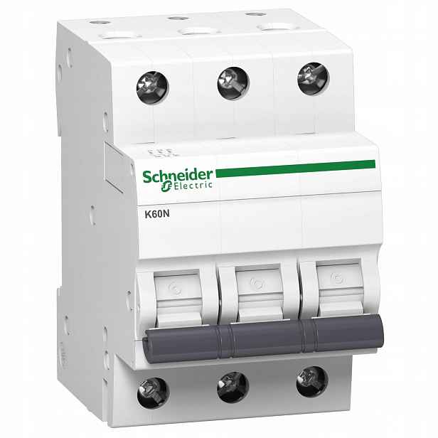 Schneider A9K02363 Nadproudový jistič K60N 3P C 63A 6kA Ac