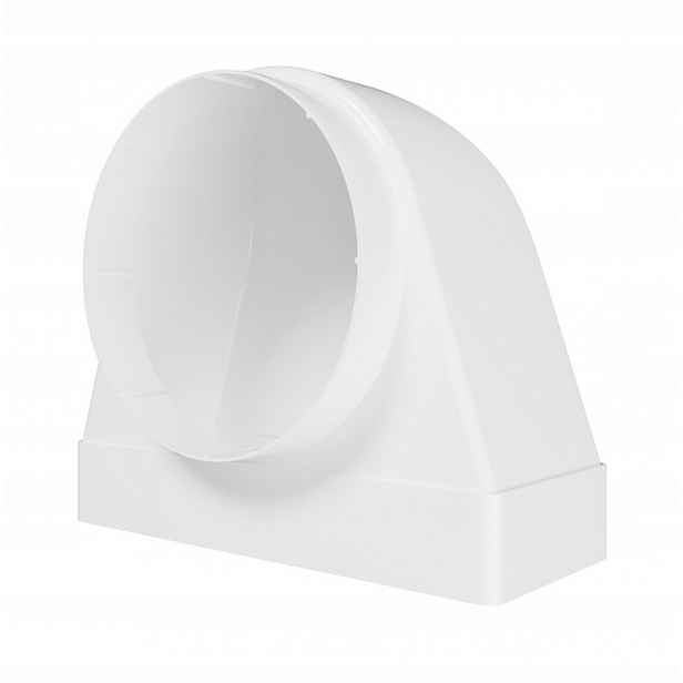 Spojovací Ventilační Koleno Przybysz Proměnné 220 x 90 mm na fi 150 mm Pvc