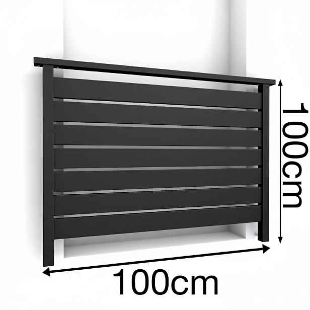 CLASSIC7 Francouzský balkon 100 cm Balustrada Ral