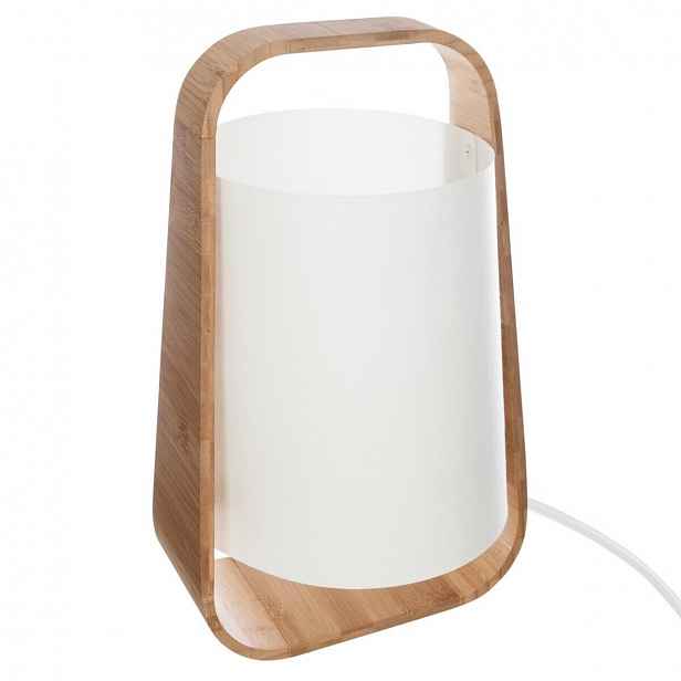 Bambusová stolní lampa
