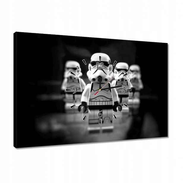Hodiny 60x40 Stormtrooper Figurka