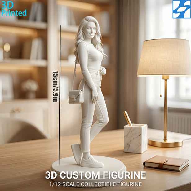 TEMU Personalizovaný dárek na míru, 1 ks 3D ozdoba s fotografií, na základě fotky nahrané zákazníkem, vynikající zpracování, dekorace na stůl, dárek