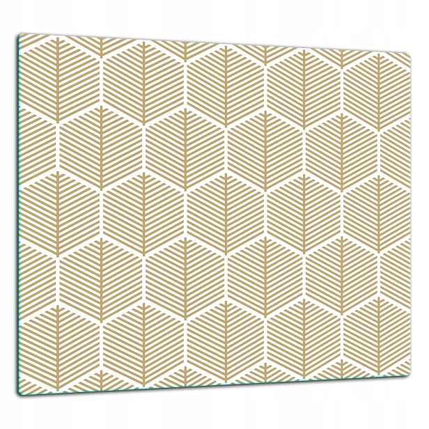 Skleněná Ochranná Deska Panel Lepidlo 65x60 Vzor