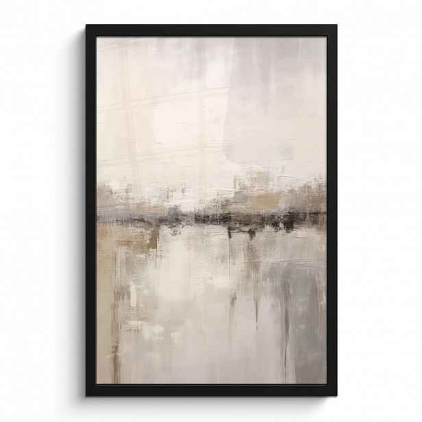 MuchoWow PLAKÁT V RÁMU Moderní umění - Abstraktní - Béžová 40x60 cm