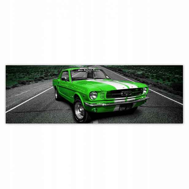 Plakáty 200x66 Limetkový Mustang