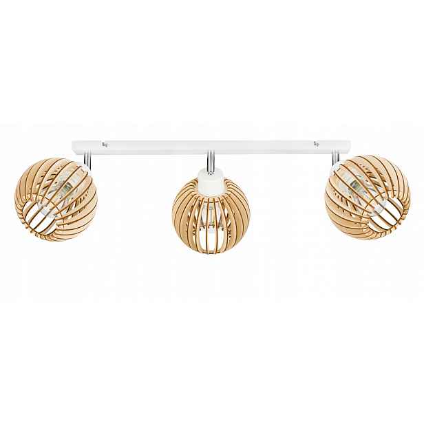 Lampa stropní svítidlo stropní lustr pohyb loft Dřevo 3