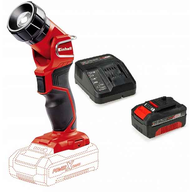 Einhell Lampa Te-cl 18 Li H 4514130 Sada Akumulátor 4,0AH
