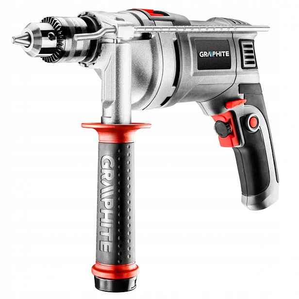 Graphite Příklepová vrtačka 850 W, kufr 58G728