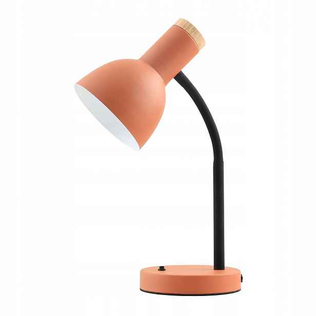 Stolní lampa Moderní oranžová E27 36 cm Senza Italux