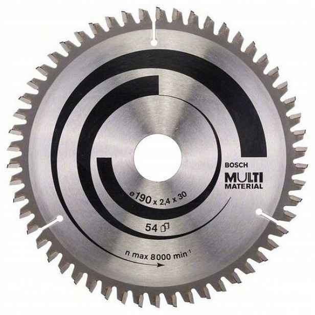 Bosch 2608640509 pilový kotouč 190*30*2,4mm, 54z, MultiMaterial