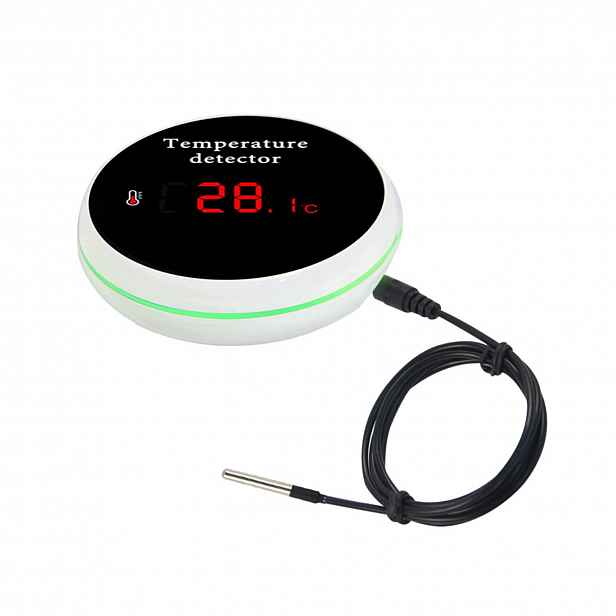 Inteligentní senzor teploty, hermetická sonda Alarm, WiFi obrazovka