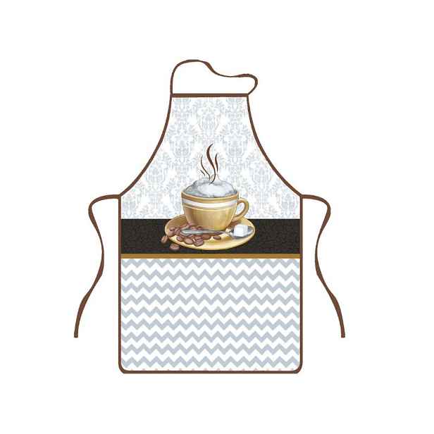 PROHOME - Zástěra kuchyňská 50x76cm CAPPUCINO II.