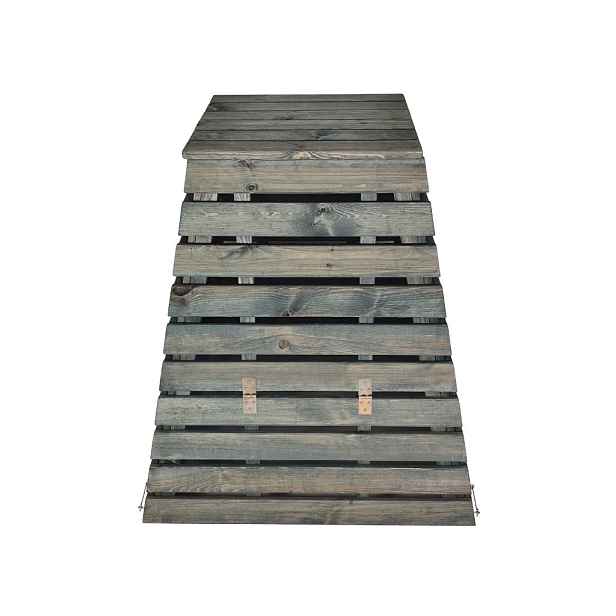Tonap dřevěný kompostér pyramida 560 l TP106586