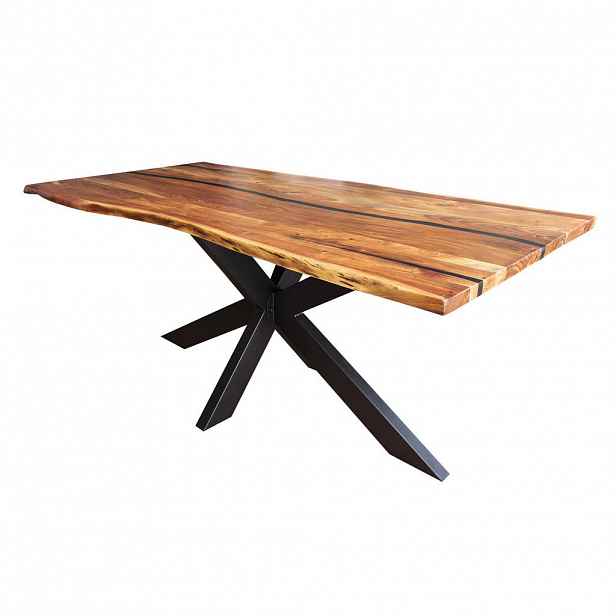 P & B JÍDELNÍ STŮL, akácie, barvy akácie, 200/100/76 cm