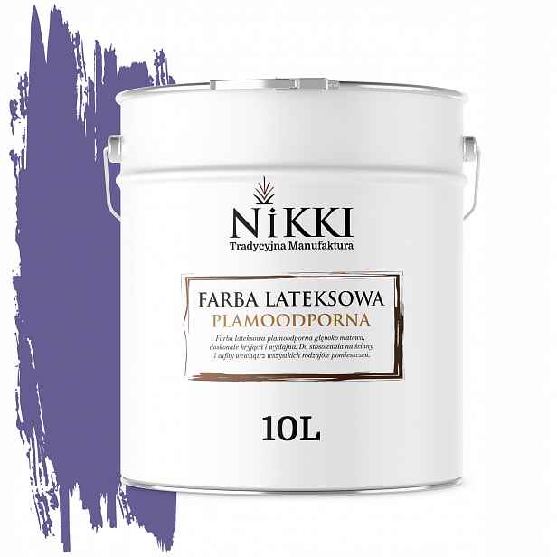 Barva Odolná Proti Skvrnám, Fialová, Tmavá H2613 10L, Hluboký Mat