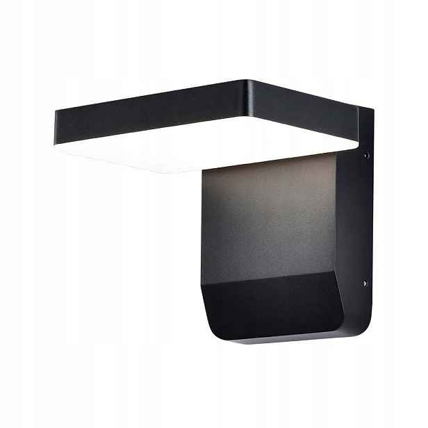 Venkovní nástěnné Led svítidlo černé IP65 20W 4000K 2580LM V-tac