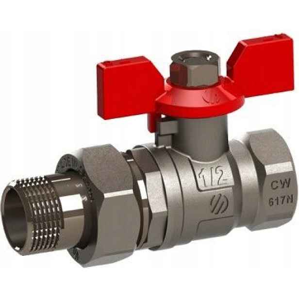 Kulový kohout se šroubem 5/4" Jednoduchý Motýlek PN30 Sena VA30 (154106)