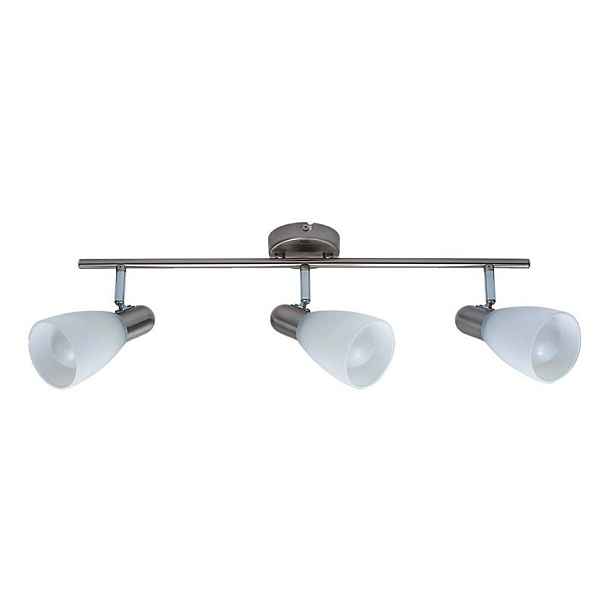 Stropní svítidlo Elipsa strip 3X7W E14 Energo matný nikl