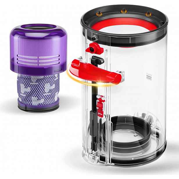 Náhradní Nádoba Na Prach S Hepa Filtrem Pro Dyson V11 V15 SV14 SV15 A SV22