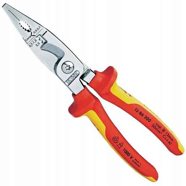 Kleště Se Stahovací Šňůrkou Pro Instalaci Kabelů Kleště 1000V 1386200 Knipex