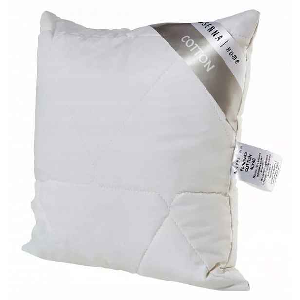 Polštář 40x40 Cotton bílý se zipem 250 g Inter Widex